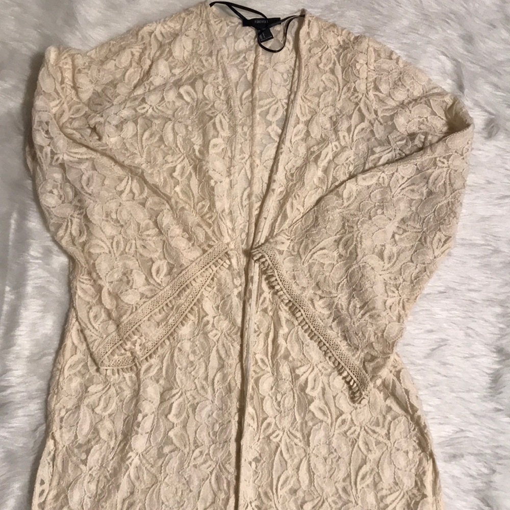 Forever 21 Lace Cover-Up